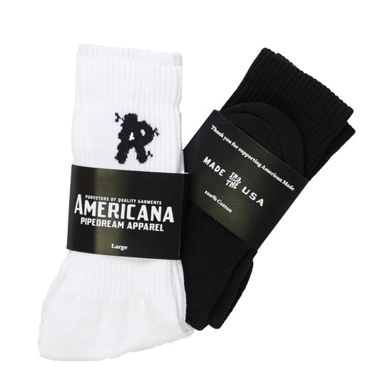 Americana Pipedream Apparel AP Cotton Crew Sock