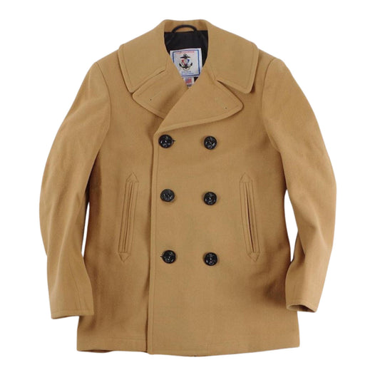 McGuire Army Navy Men's Authentic Wool Blend Peacoat