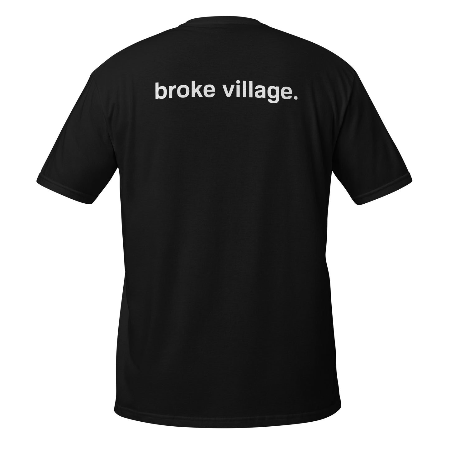 Product mockup back of a shirt